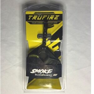 Trufire Smoke Buckle Foldback Max Archery Release Aid Black NEW